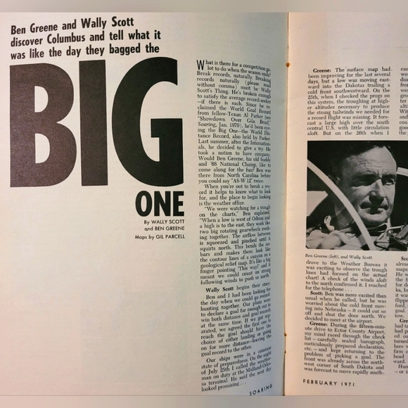 Soaring Magazine - February 1971 - For Glider Plane Enthusiasts - Vintage Book - Picture 6 of 6